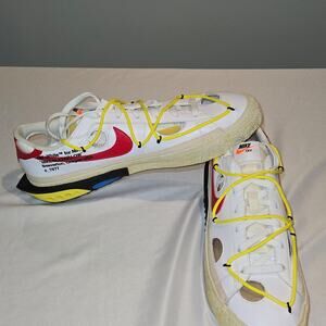Nike Blazer Low ’77 x Off-White Sneakers Men’s Size 13 DH7863-100 Brand New